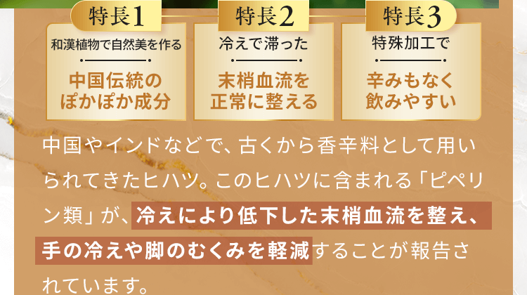 ヒハツ由来ピペリン類